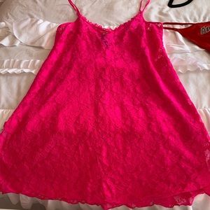 Summer lace nightie with Angel throng